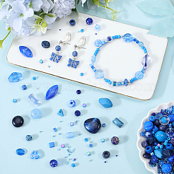 100G 5 Styles Acrylic Beads&nbsp;OACR-SC0001-72C