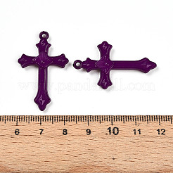Opaque Acrylic Pendants&nbsp;SACR-WH0017-01C