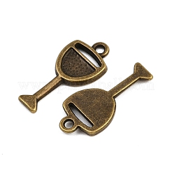 Tibetan Style Alloy Pendants&nbsp;TIBE-B003-02AB
