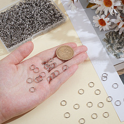 1000Pcs 304 Stainless Steel Split Rings&nbsp;STAS-ME0002-56