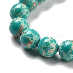 Synthetic Imperial Jasper Beads Strands&nbsp;G-E568-01B-02