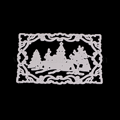 Church Frame Carbon Steel Cutting Dies Stencils&nbsp;X-DIY-F036-37