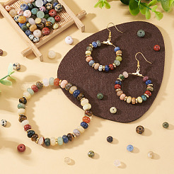 1 Strand 2 Sizes Natural Mixed Gemstone Beads Strands&nbsp;G-TA0003-06