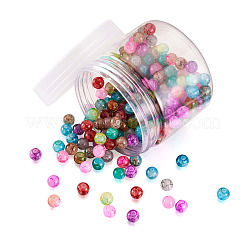 Spray Painted Glass Beads&nbsp;GLAA-TA0001-03