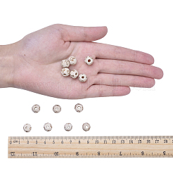 Natural Round Wood Beads&nbsp;WOOD-S656-LF