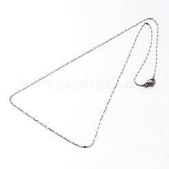 Tarnish Resistant 304 Stainless Steel Mariner Link Chain Necklaces&nbsp;NJEW-O058-14P