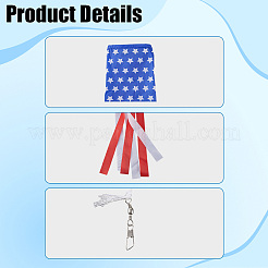 Independence Day Cloth Column Windsock Flag&nbsp;AJEW-WH20017-74A