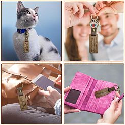 Walnut Wood Keychain&nbsp;KEYC-WH0044-009