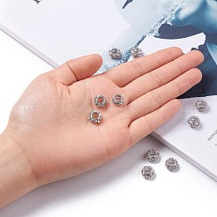 Alloy Rhinestone European Beads&nbsp;CPDL-H998-18