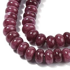 Dyed Natural White Jade Beads Strands&nbsp;X-G-G107-A19-01