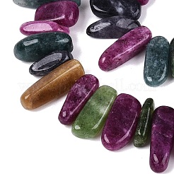 Dyed Natural Quartz Beads Strands&nbsp;G-Q606-24A