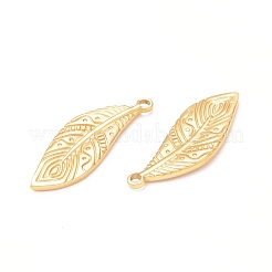 304 Stainless Steel Pendants&nbsp;STAS-A075-09G