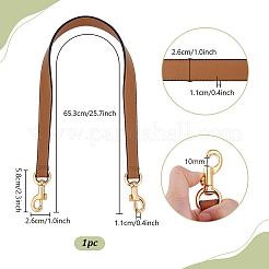 Leather Bag Straps&nbsp;FIND-WH0816-004KCG-02D