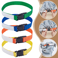 4Pcs 4 Colors Polyester Straps&nbsp;AJEW-UN0003-23B