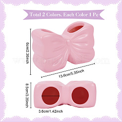 2Pcs Resin Toothbrush Holders&nbsp;AJEW-WH0481-80