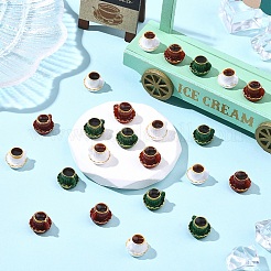 18Pcs 6 Colors Miniature Ornaments&nbsp;DJEW-YW0010-13