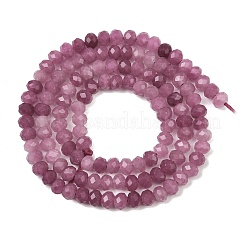 Dyed Natural Whie Jade Beads Strands&nbsp;GG-CBAF9EE-A30-3x4mm