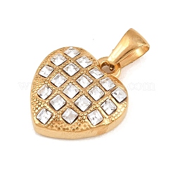304 Stainless Steel Pendants&nbsp;STAS-K322-15C-G
