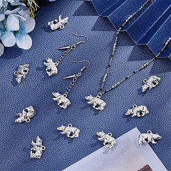 40Pcs Tibetan Style Alloy Pendants&nbsp;TIBE-PH0002-50