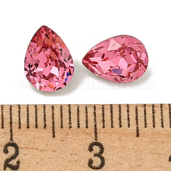 Glass Rhinestone Cabochons&nbsp;X-RGLA-L029-19C
