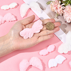 50Pcs 10 Styles Wing Imitation Rabbit Hair Ornament Accessories&nbsp;DIY-SC0032-25