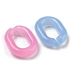 Imitation Jelly Acrylic Linking Rings&nbsp;JACR-Q058-01