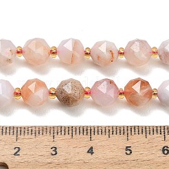 Natural Cherry Blossom Agate Beads Strands&nbsp;GG-CBA3921-B16-8mm