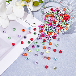 1600Pcs 8 Colors Opaque Acrylic Beads&nbsp;MACR-PH0001-18