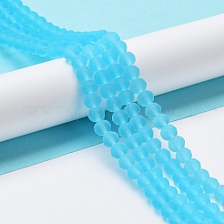 Transparent Glass Beads Strands&nbsp;EGLA-A034-T3mm-MD08