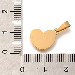 Mother's Day PVD Vacuum Plating 304 Stainless Steel Charms&nbsp;STAS-U035-08G