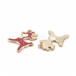 Alloy Enamel Pendants&nbsp;ENAM-S126-062B-NR