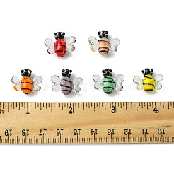 6Pcs 6 Colors Handmade Lampwork Beads&nbsp;LAMP-FS0001-55