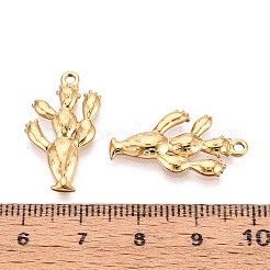 304 Stainless Steel Cactus Pendants&nbsp;STAS-T067-47G