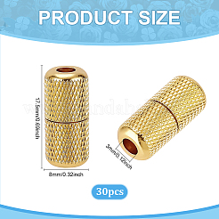 30Pcs Brass Capsule Lace Lock Buckles&nbsp;KK-PH0011-61G