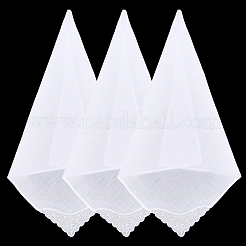 3Pcs Cotton Handkerchief&nbsp;AJEW-CP0010-02B