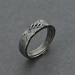 Adjustable Vintage Brass Cuff Open Rings&nbsp;FS-WGF2456-01