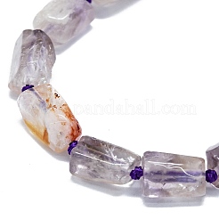 Natural Purple Lodolite Quartz Beads Strands&nbsp;G-O170-116-1