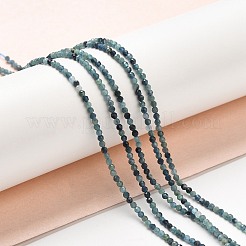 Natural Blue Tourmaline Beads Strands&nbsp;G-E608-A05-A