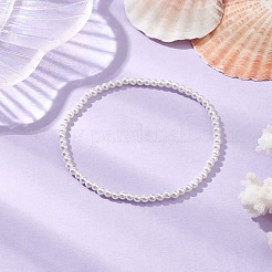 Rond Shell Pearl Beaded Stretch Bracelets for Women&nbsp;BJEW-JB11038