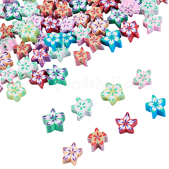 100Pcs Handmade Polymer Clay Beads&nbsp;CLAY-CJ0001-53