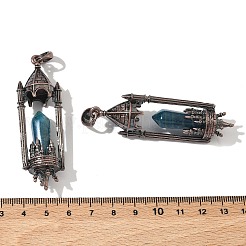 Natural Apatite Faceted Pointed Bullet Shaped Big Pendants&nbsp;G-P613-01R-01