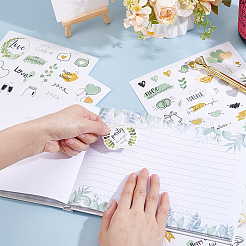 Wedding Guest Book with Diamond Pen&nbsp;AJEW-WH0485-71