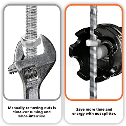 Aluminium Nut Zipper Drill Attachment Socket Wrench Tool&nbsp;FIND-WA0001-24