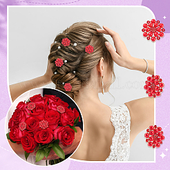 20pcs Alloy Rhinestone Cabochons&nbsp;ALRI-GA0001-08B