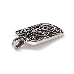 304 Stainless Steel Manual Polishing Pendants&nbsp;X-STAS-G267-07AS