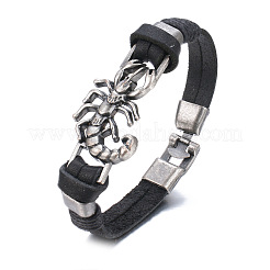 Scorpion Imitation Leather Cord Bracelets&nbsp;FS-WG99B7F-01