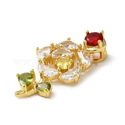 Colorful Glass Pendants&nbsp;KK-F865-02G
