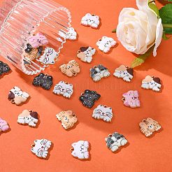 35Pcs 7 Colors Alloy Enamel Pendants&nbsp;ENAM-CJ0002-67