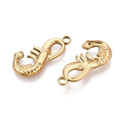 304 Stainless Steel Pendants&nbsp;STAS-N115-62G