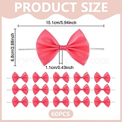 Polyester Packaging Ribbon Bows&nbsp;AJEW-WH0473-48B